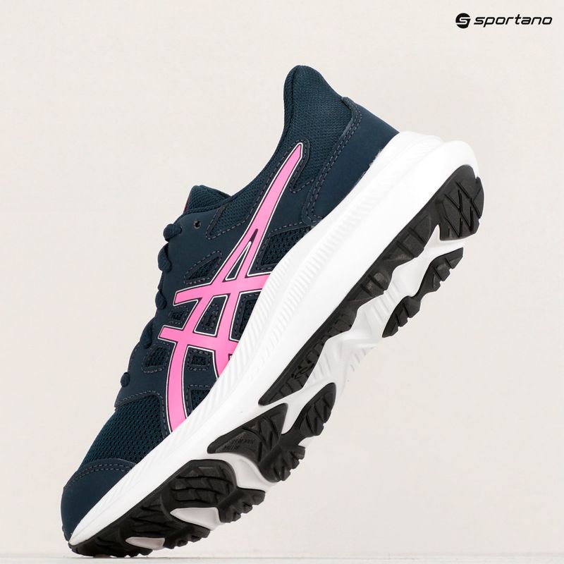 Buty do biegania dziecięce ASICS Jolt 4 GS french blue/hot pink 17