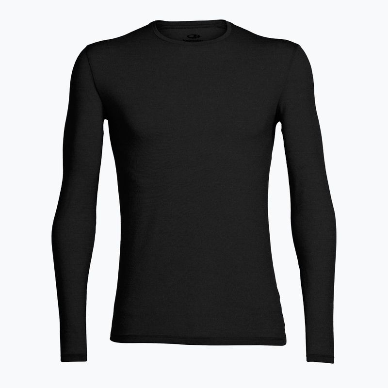Longsleeve termoaktywny męski icebreaker Merino 150 Anatomica Crewe black 7