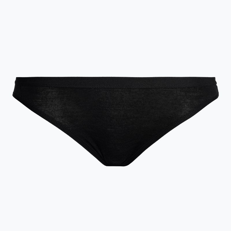 Majtki termoaktywne damskie icebreaker Siren Bikini black