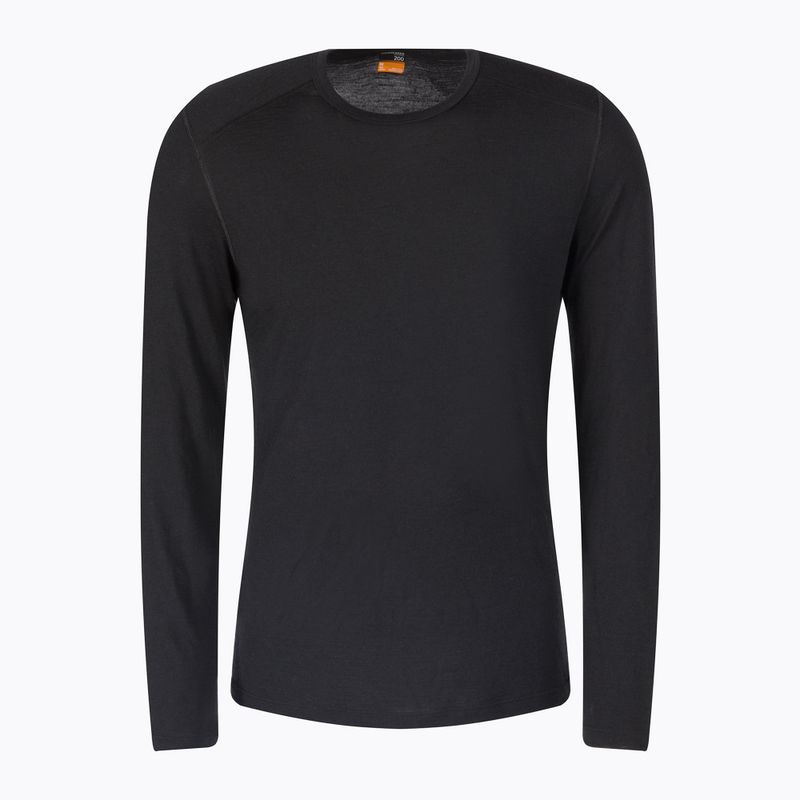 Bluza termoaktywna męska icebreaker 200 Oasis Crewe black 8