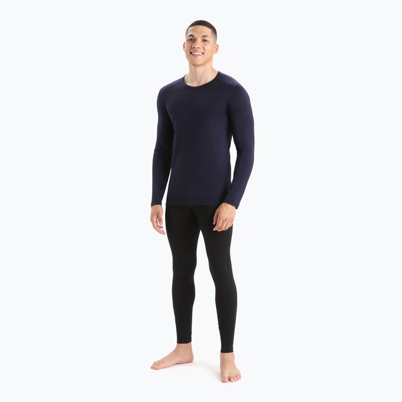 Bluza termoaktywna męska icebreaker 200 Oasis Crewe midnight navy 2