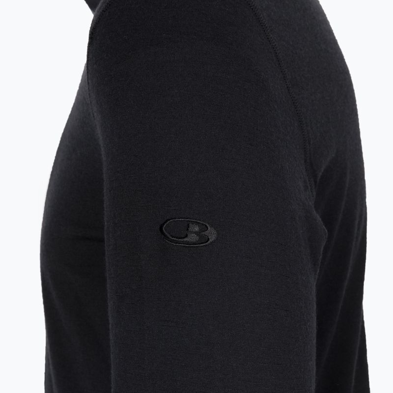 Longsleeve termoaktywny męski icebreaker 200 Oasis Half Zip black 9