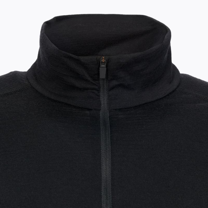 Longsleeve termoaktywny męski icebreaker 200 Oasis Half Zip black 10