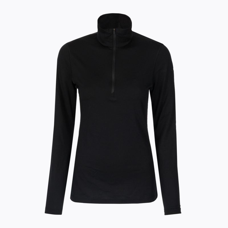Longsleeve termoaktywny damski icebreaker 200 Oasis Half Zip black 6
