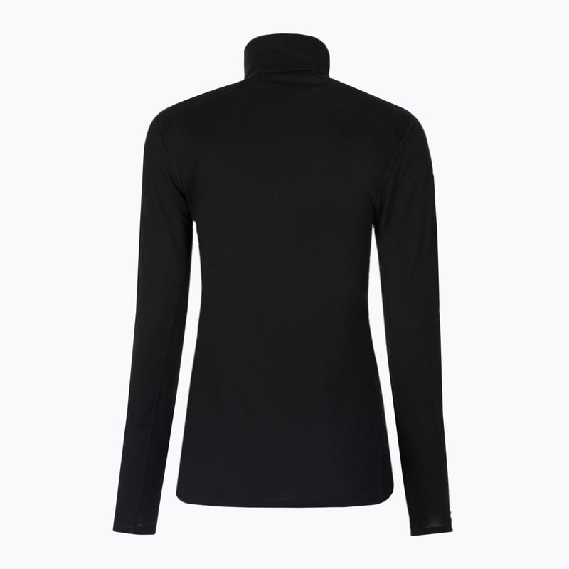 Longsleeve termoaktywny damski icebreaker 200 Oasis Half Zip black 7