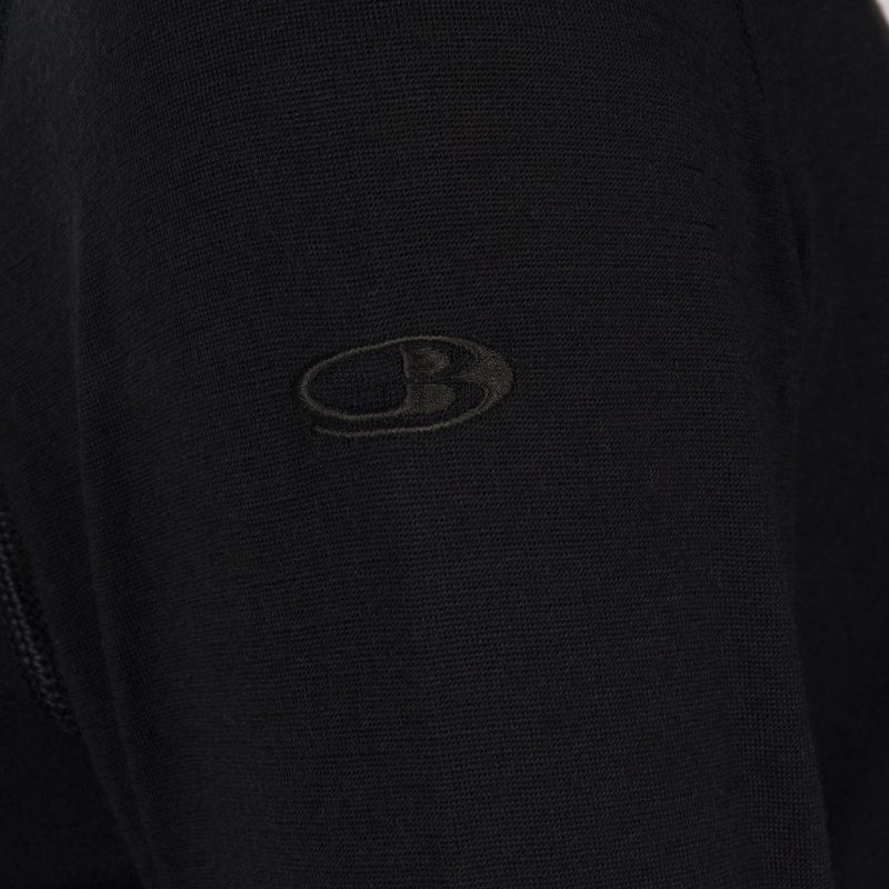 Longsleeve termoaktywny damski icebreaker 200 Oasis Half Zip black 8