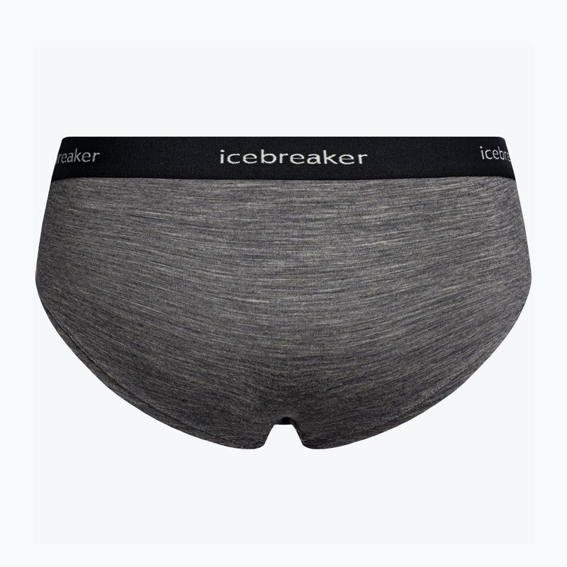 Bokserki termoaktywne damskie icebreaker Sprite Hot gritstone 2