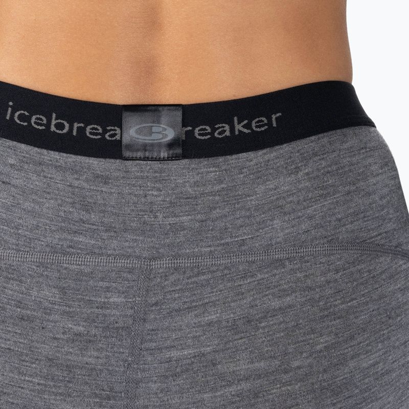 Spodnie termoaktywne damskie icebreaker 200 Oasis gritstone heather 5
