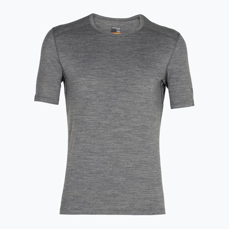 Koszulka termoaktywna męska Icebreaker 200 Oasis Crewe gritstone heather 6