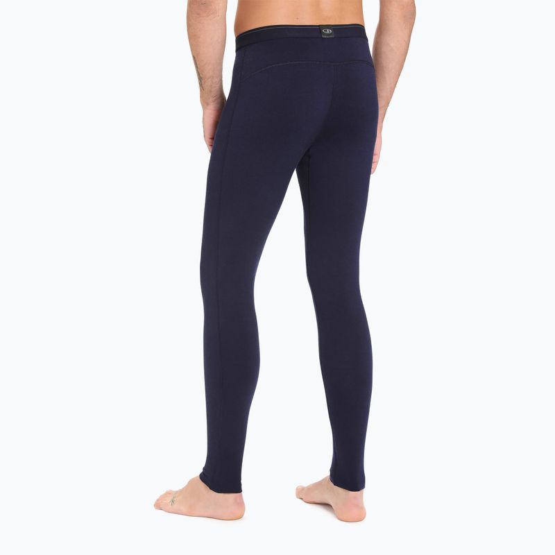 Spodnie termoaktywne męskie icebreaker 200 Oasis W/Fly midnight navy 3