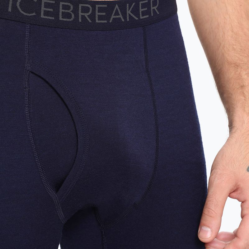 Spodnie termoaktywne męskie icebreaker 200 Oasis W/Fly midnight navy 4
