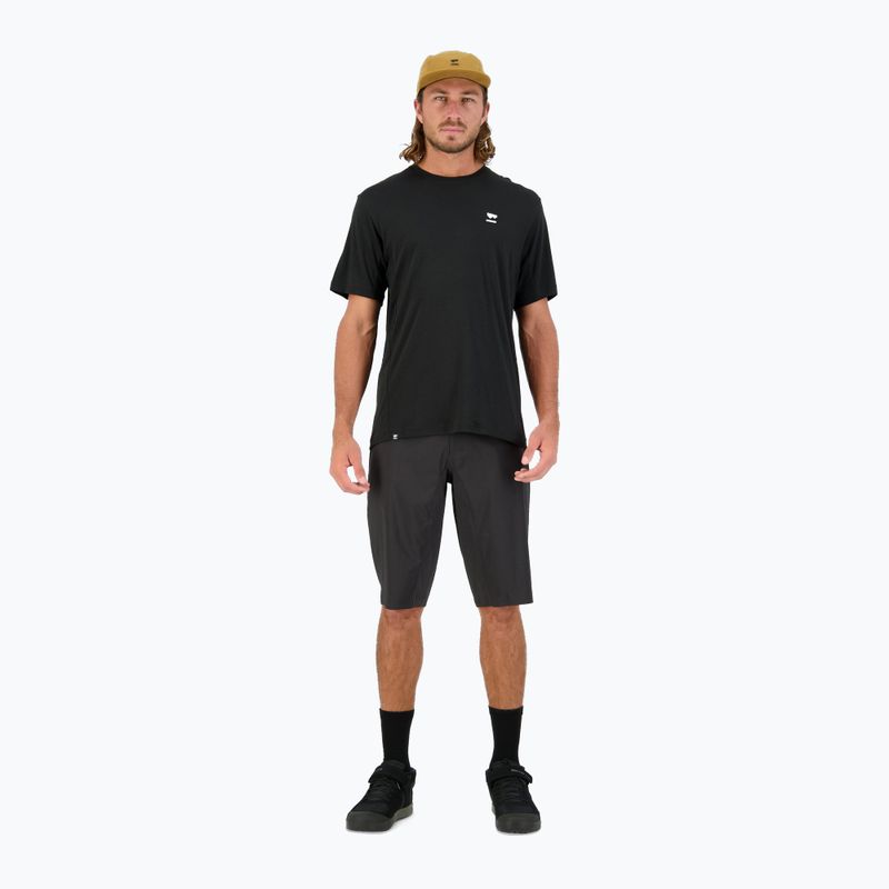 Koszulka rowerowa męska Mons Royale Tarn Merino black 2