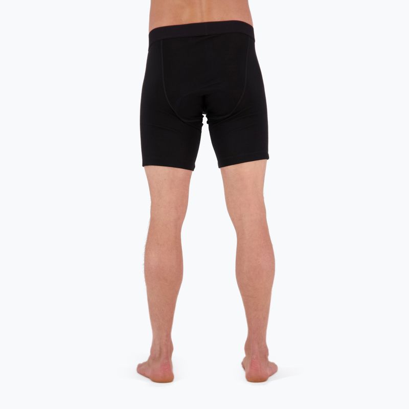 Bokserki rowerowe męskie Mons Royale Low Pro Merino Aircon Bike Short black 3