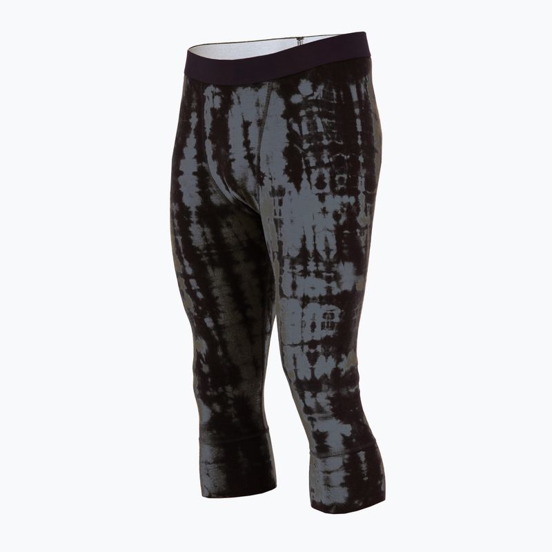 Spodnie termoaktywne męskie Mons Royale Cascade Merino Base Layer 3/4 grey tie dye 7