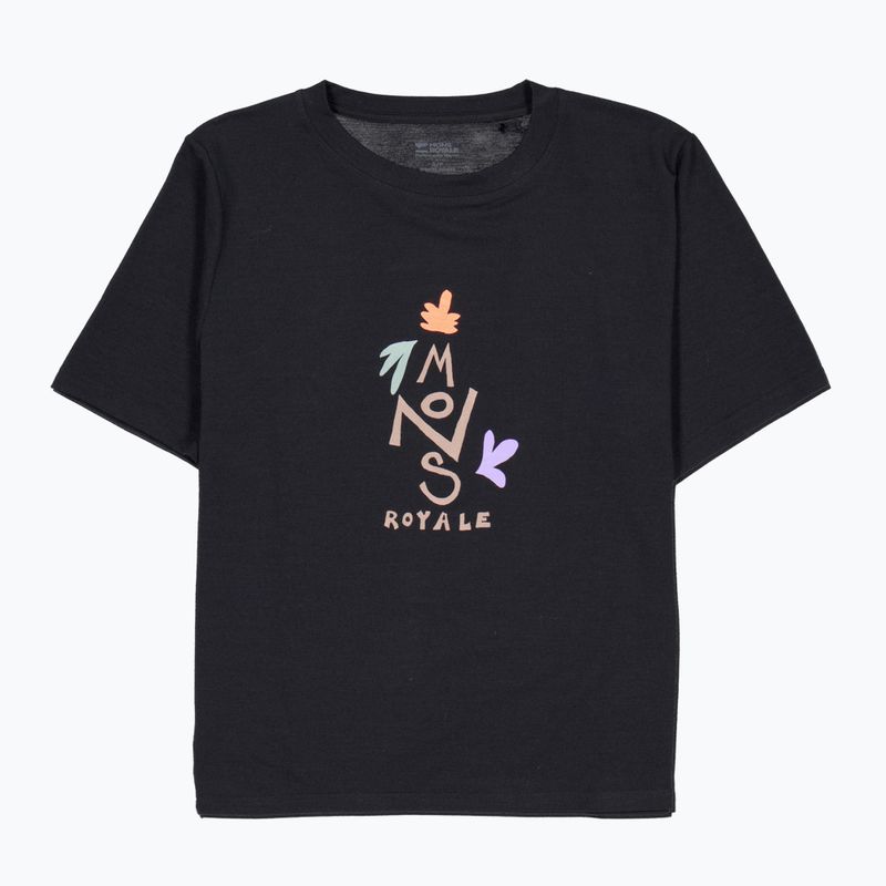Koszulka damska Mons Royale Icon Relaxed Tee black 6