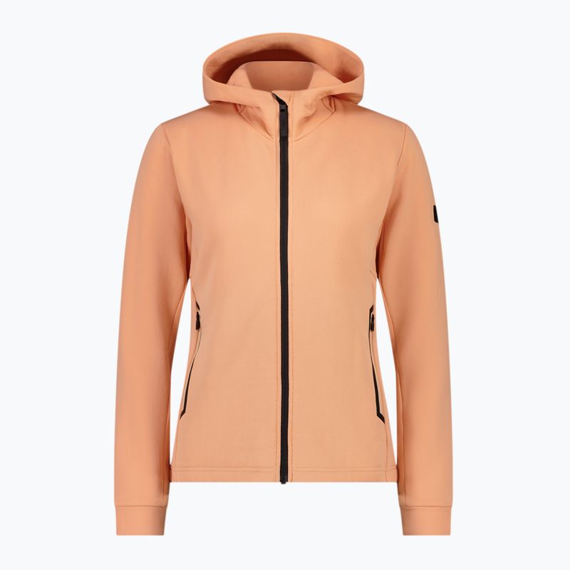 Bluza damska Mons Royale Arcadia Merino Fleece Hoody melon 5