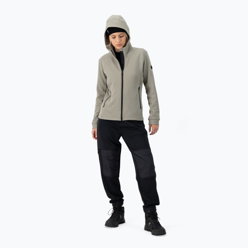 Bluza damska Mons Royale Arcadia Merino Fleece Hoody dried sage 2