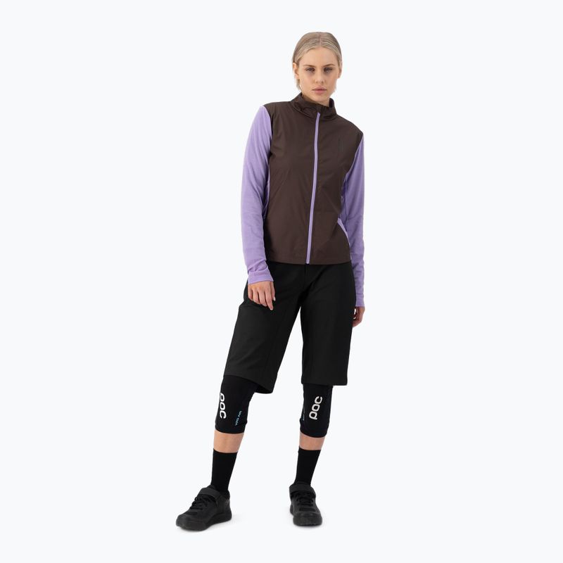 Bluza rowerowa damska Mons Royale Redwood Wind Jersey cedar/ lupin 2