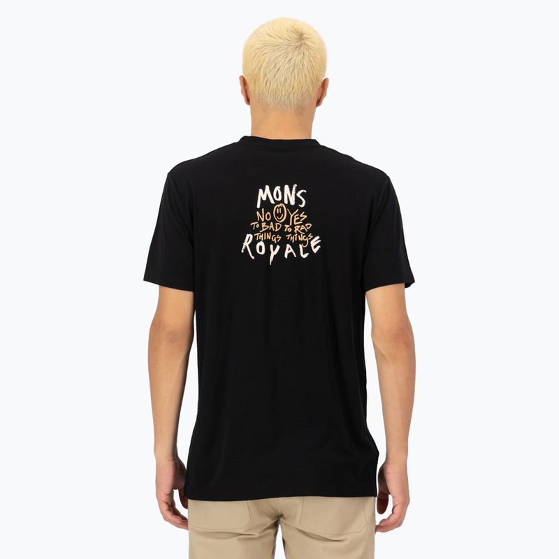 Koszulka męska Mons Royale Icon black 2