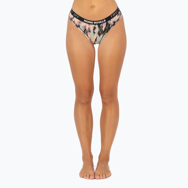 Majtki termoaktywne damskie Mons Royale Folo Merino Briefs rad things 2