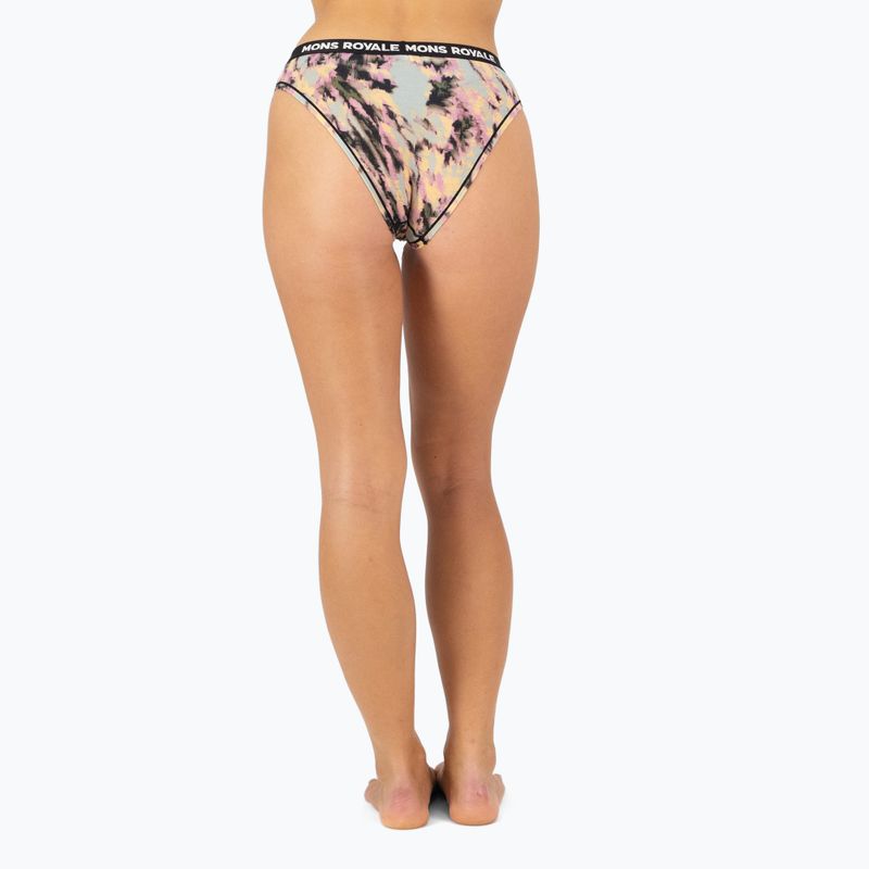 Majtki termoaktywne damskie Mons Royale Folo Merino Briefs rad things 3