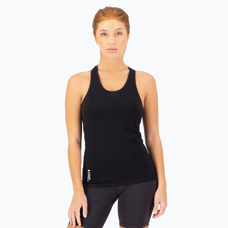Koszulka termoaktywna damska Mons Royale Bella Merino Tank black