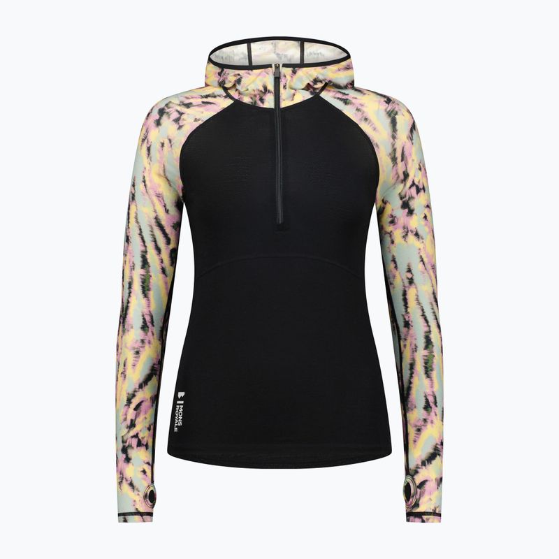 Bluza termoaktywna damska Mons Royale Bella Tech Hood black 3