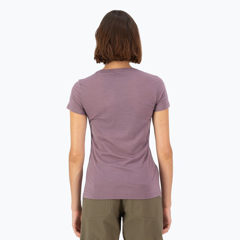 Koszulka termoaktywna damska Mons Royale Icon Classic mauve 2