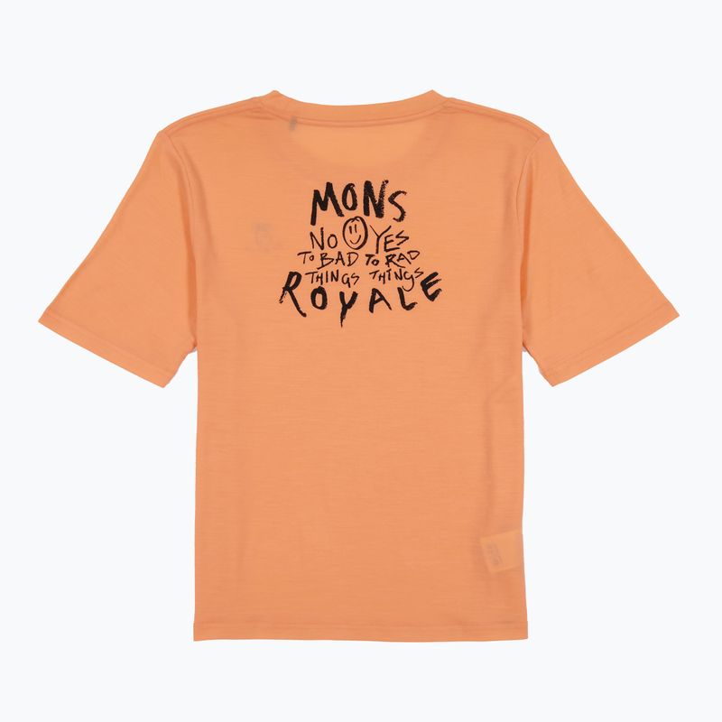 Koszulka damska Mons Royale Icon Relaxed Tee punch 4