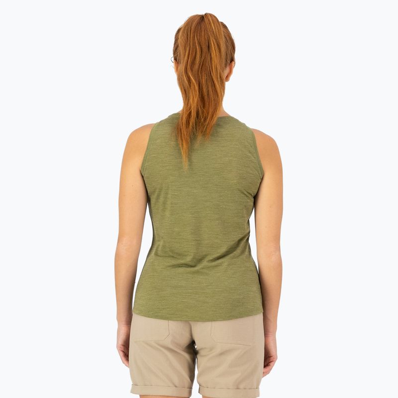 Koszulka termoaktywny damska Mons Royale Zephyr Tencel Tank fern 2