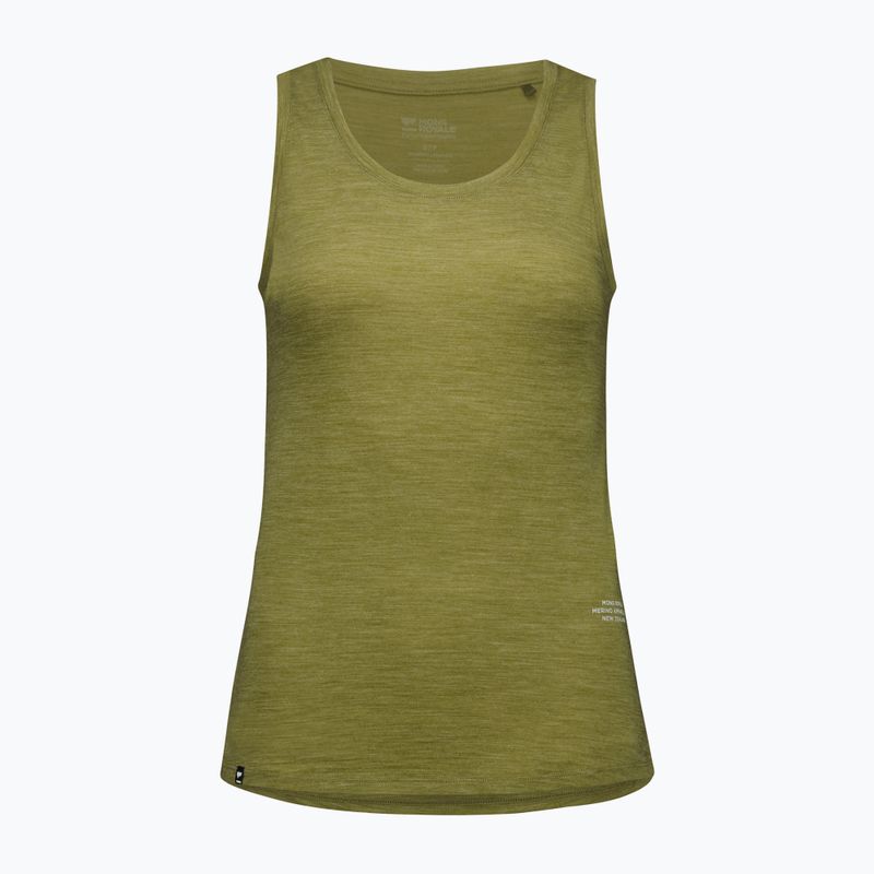 Koszulka termoaktywna damska Mons Royale Zephyr Tencel Tank fern 3