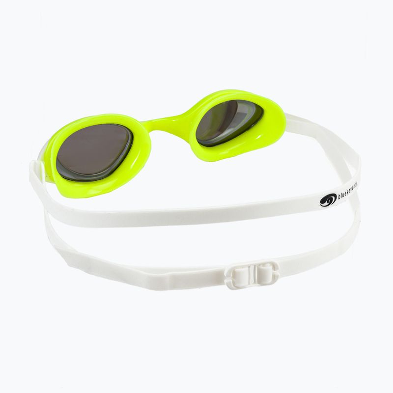Okulary do pływania BlueSeventy Flow Mirror yellow/blue 4