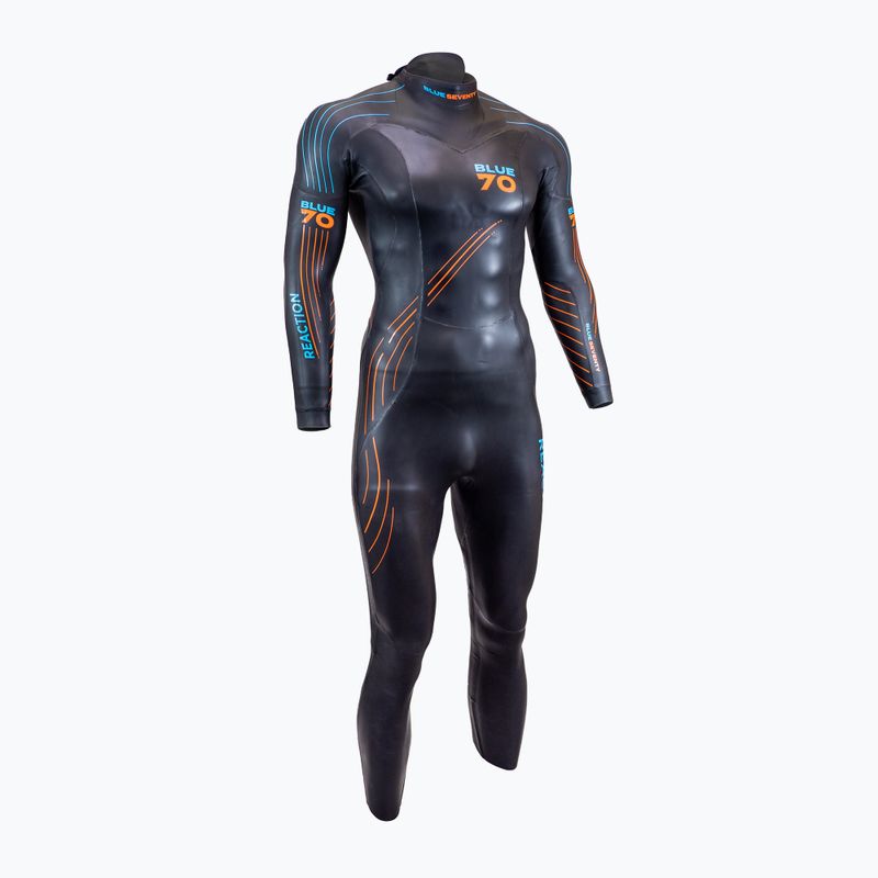 Pianka triathlonowa męska BlueSeventy Reaction 2022 1,5 mm black 3