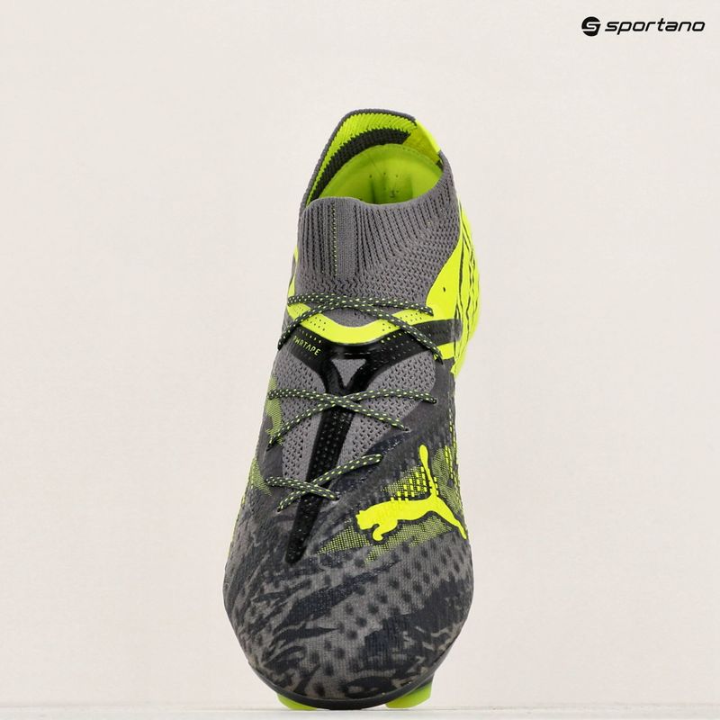 Buty piłkarskie PUMA Future 7 Ultimate Rush FG/AG strong gray/cool dark gray/electric lime 9