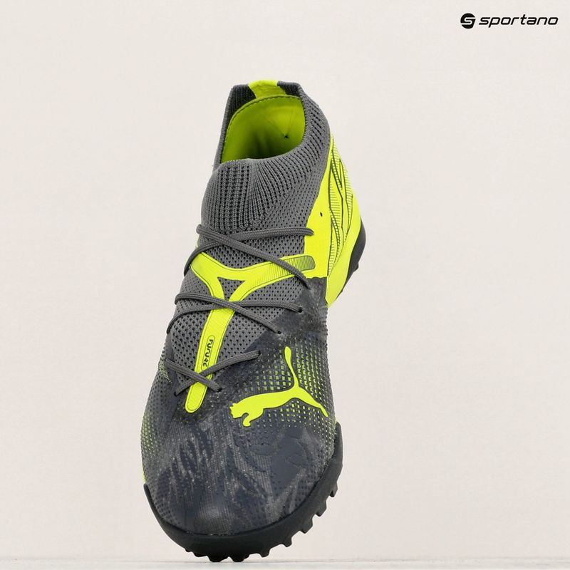 Buty piłkarskie PUMA Future 7 Match Rush TT strong gray/cool dark gray/electric lime 16