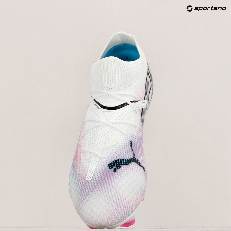 Buty piłkarskie PUMA Future 7 Pro FG/AG puma white/puma black/poison pink 13