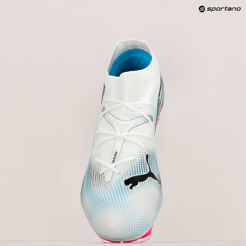 Buty piłkarskie PUMA Future 7 Match FG/AG puma white/puma black/poison pink 14