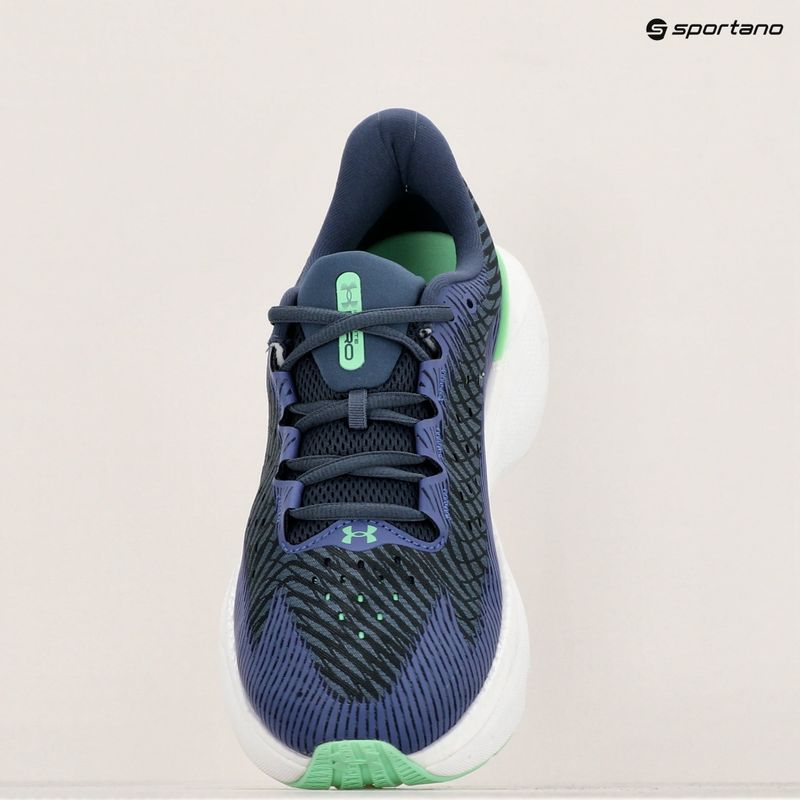 Buty do biegania męskie Under Armour Infinite Pro downpour gray/starlight/matrix green 14