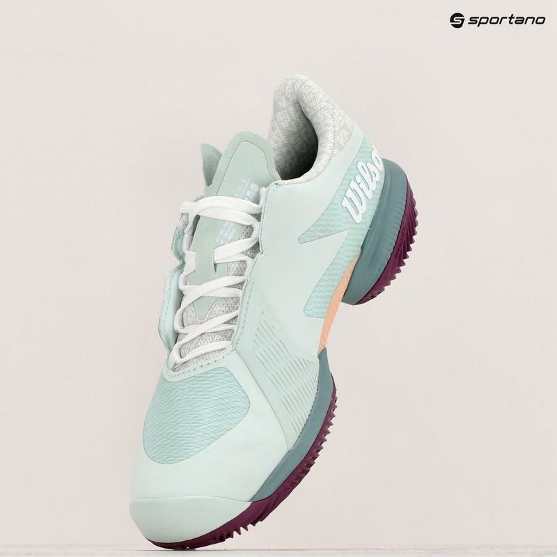 Buty do tenisa damskie Wilson Kaos Swift 1.5 Clay W opal blue/stormy sea/phlox 9