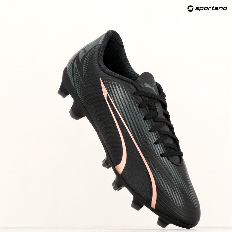 Buty piłkarskie PUMA Ultra Play FG/AG puma black/copper rose 10