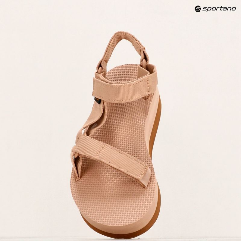 Sandały damskie Teva Flatform Universal maple sugar/lion 10