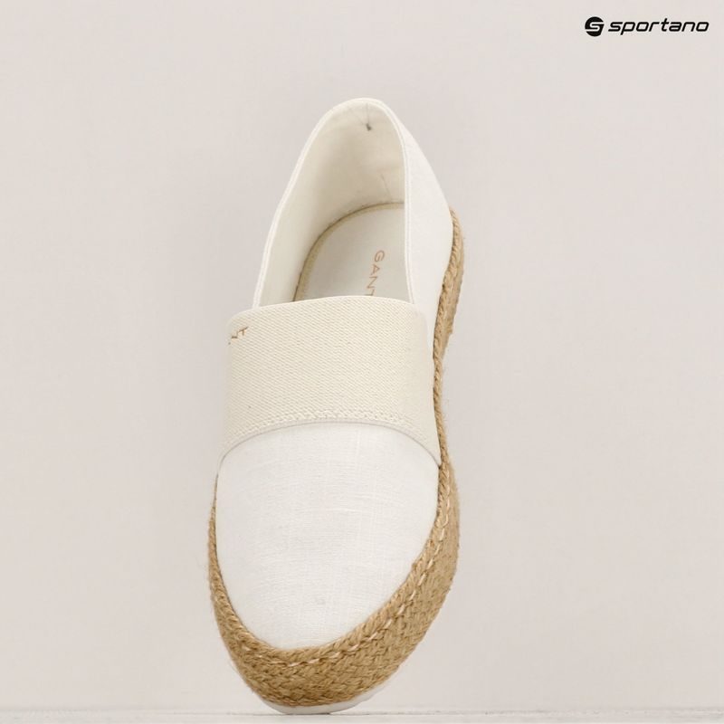 Buty damskie GANT Raffiaville off white 10