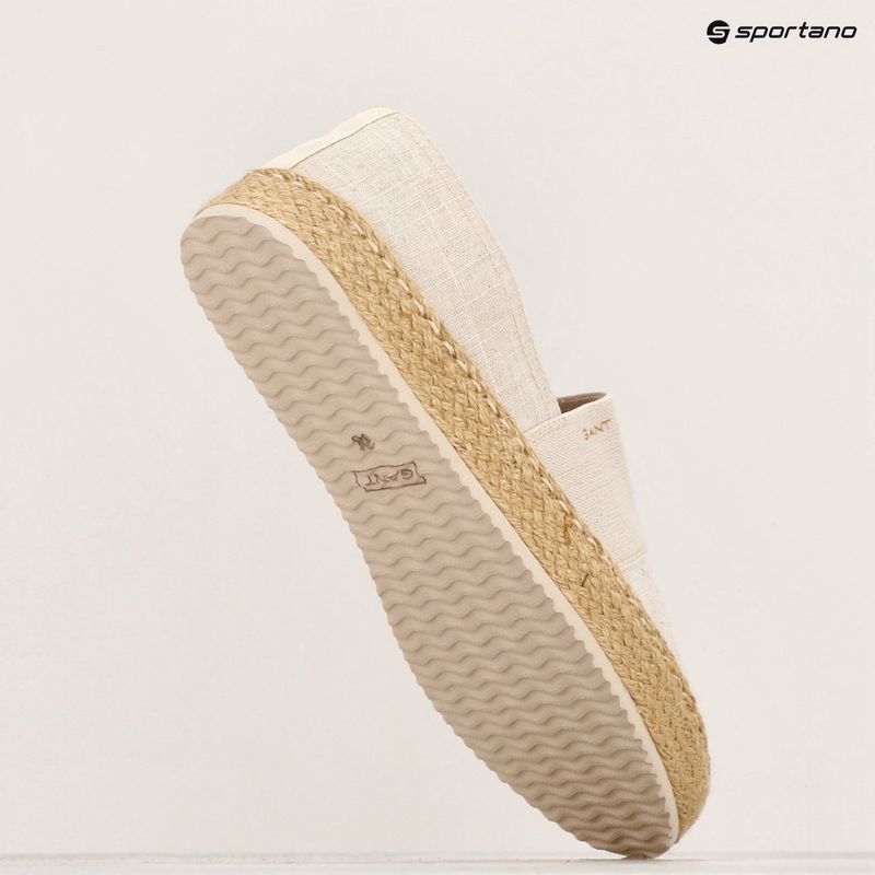 Buty damskie GANT Raffiaville dry sand 9