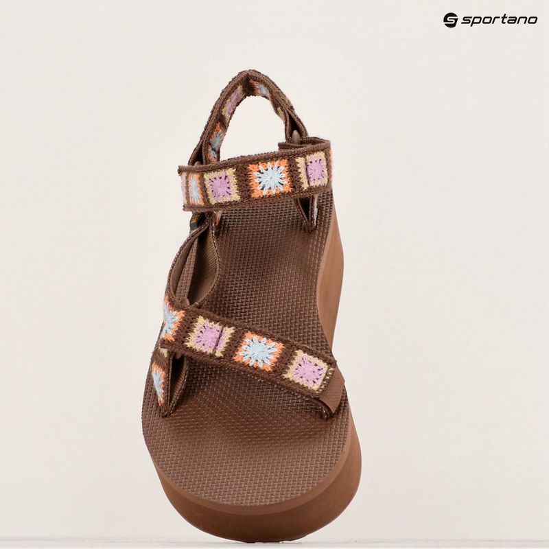 Sandały damskie Teva Flatform Universal Crochet unwind 9