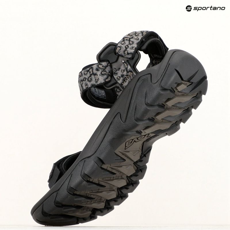 Sandały męskie Teva Terra Fi 5 Universal  magma black/grey 9