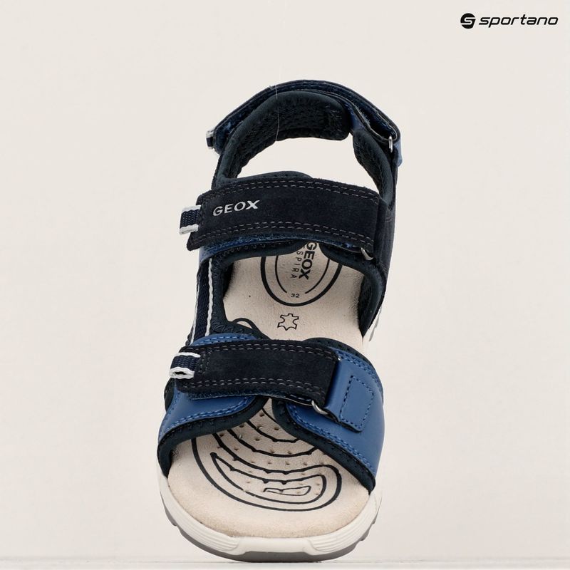 Sandały juniorskie Geox Alben navy/dark blue 16
