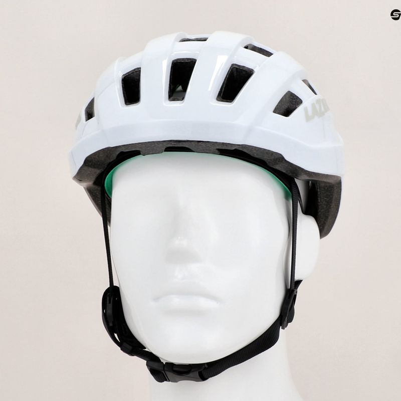 Kask rowerowy Lazer Tempo KinetiCore white 8