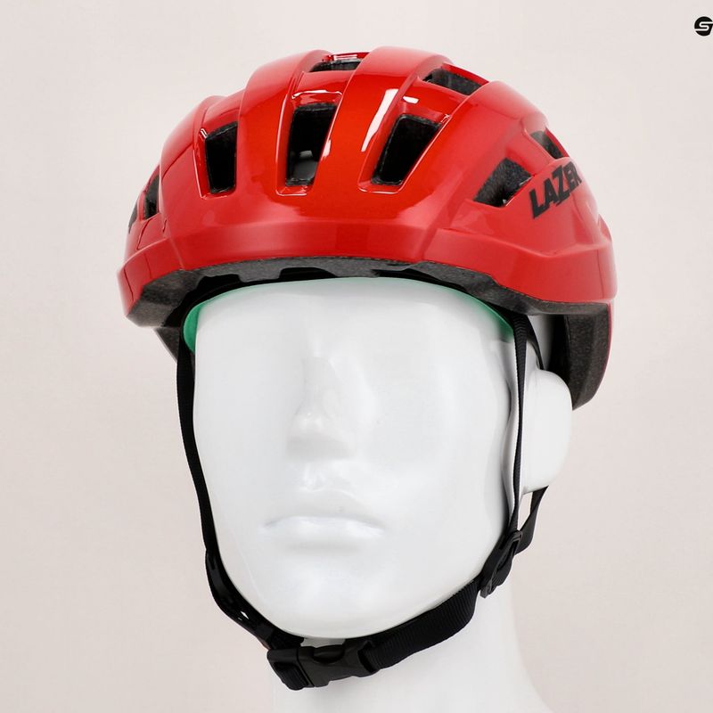 Kask rowerowy Lazer Tempo KinetiCore red 8