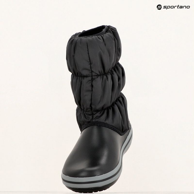 Śniegowce damskie Crocs Winter Puff black/charcoal 9