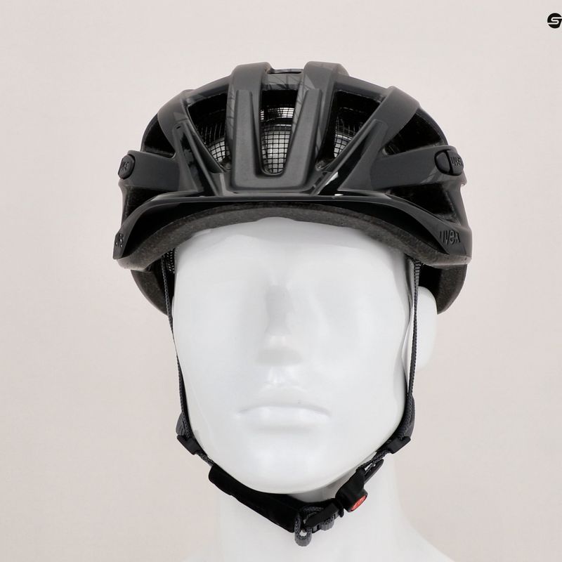 Kask rowerowy UVEX I-vo CC black/smoke matt 13